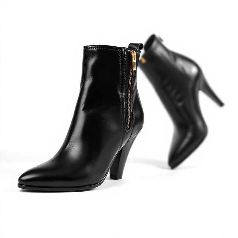 Bota Cano Curto Preta